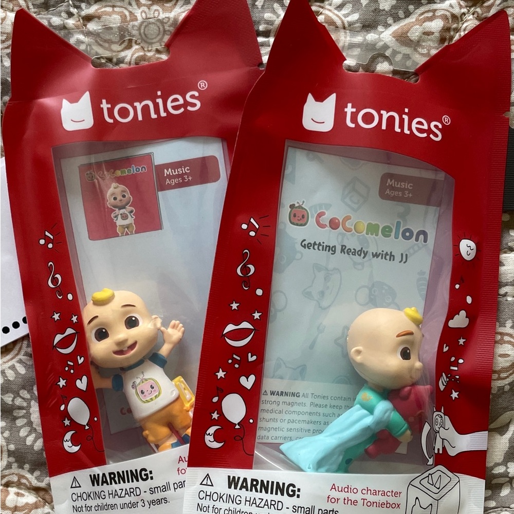 New Cocomelon and Getting ready with JJ tonies